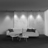 Потолочный светильник MAYTONI ALFA LED C064CL-5W4K-RD-B