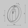 Трековый светильник MAYTONI ZERO FLARITY TR230-1-10W3K-B